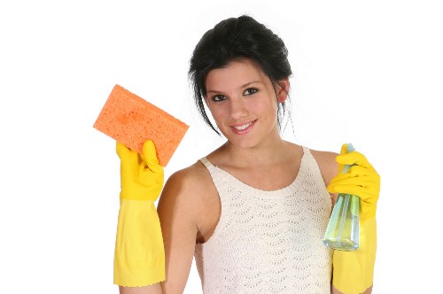 Routine cleaning of kitchen surfaces