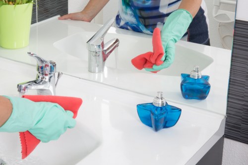 Deep cleaning tools used for a one off cleaning service