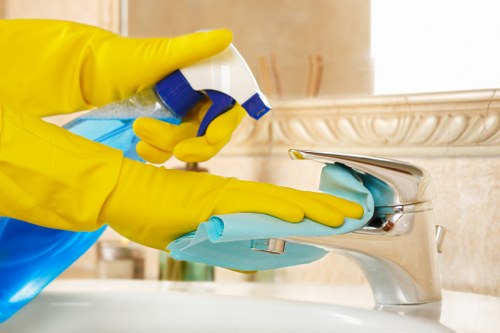 Distribution pipes carrying treated water to homes and businesses